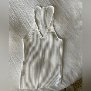 HELMUT LANG  RIBBED TANK TOP